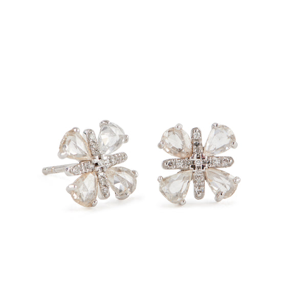 Christoff Earrings - Diamonds