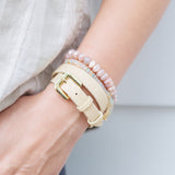 Napa Valley Bracelet - Pink Moonstone