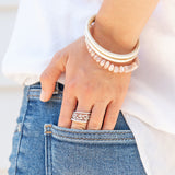 Napa Valley Bracelet - Pink Moonstone