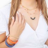 Orange Stingray Flat Cuff - 10mm