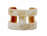 Cream Horn H Cuff