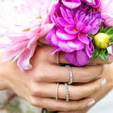 Scattered Baguette Eternity Band