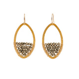 Oakville Earrings - Pyrite