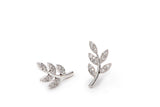 Diamond Vine Earrings