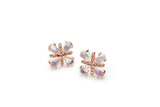 Christoff Earrings - Rainbow Moonstone