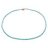 Town Necklace - Turquoise Moonstone