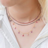 Town Necklace - Grey Ombre