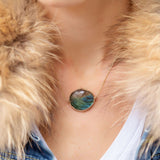 Labradorite Oval Necklace