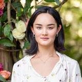 Pave Diamond Disc Necklace - Large