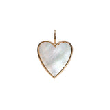 Heart Pendant - Mother of Pearl