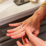 Emerald Cut Diamond Eternity Band