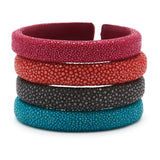 Grey Stingray Flat Cuff - 10mm