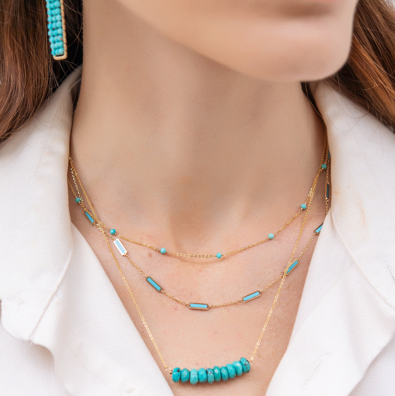 Inlay Station Necklace