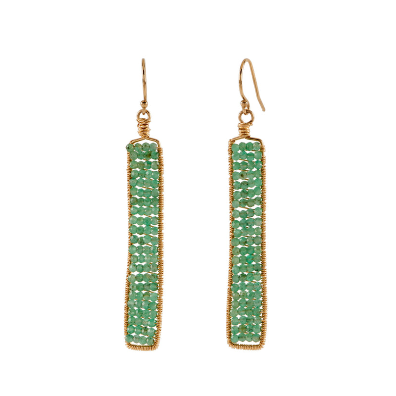 Catalina Earrings - Emerald