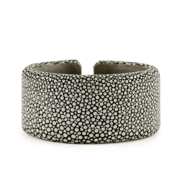 Grey Stingray Flat Cuff - 30mm