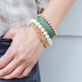 Napa Bracelet - White Bone Small