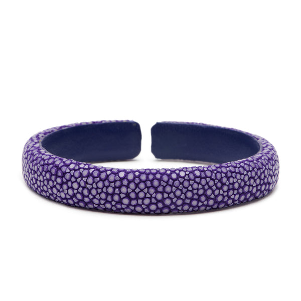 Purple Stingray Flat Cuff - 10mm