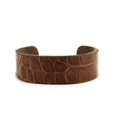 Medium Crocodile Cuff