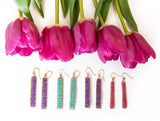 Catalina Earrings - Amethyst