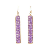 Catalina Earrings - Amethyst