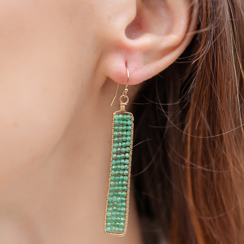 Catalina Earrings - Emerald