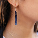 Catalina Earrings - Blue Sapphire