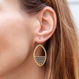 Oakville Earrings - Pyrite
