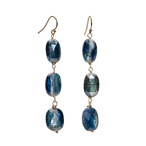Kyanite Station Earrings