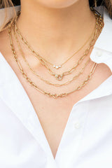 Madison Avenue Necklace - 14k Gold