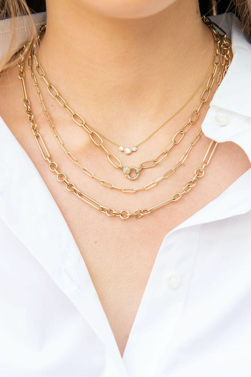 Madison Avenue Necklace - 14k Gold – Andrea Montgomery Designs