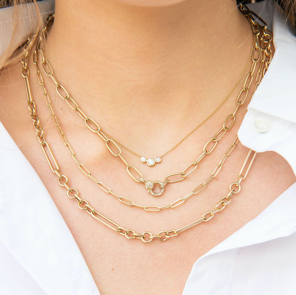 Gold Links Necklace