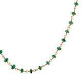 Simplicity Necklace - Emerald