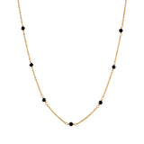 Station Necklace - Blue Sapphire