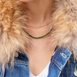 Town Necklace - Chrome Diopside