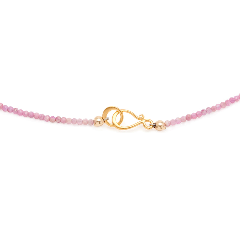 Town Necklace - Pink Sapphire