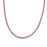 Town Necklace - Pink Sapphire