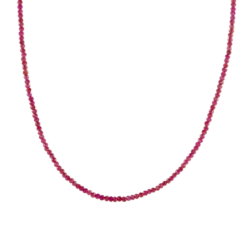 Town Necklace - Pink Sapphire