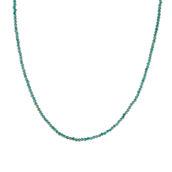 Town Necklace - Turquoise Moonstone