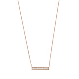 Baguette Bar Necklace - Large