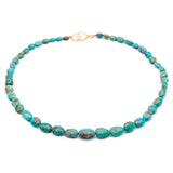 Persian Turquoise Nuggets Necklace