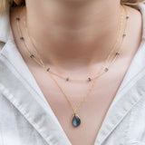 Prescott Necklace - Labradorite