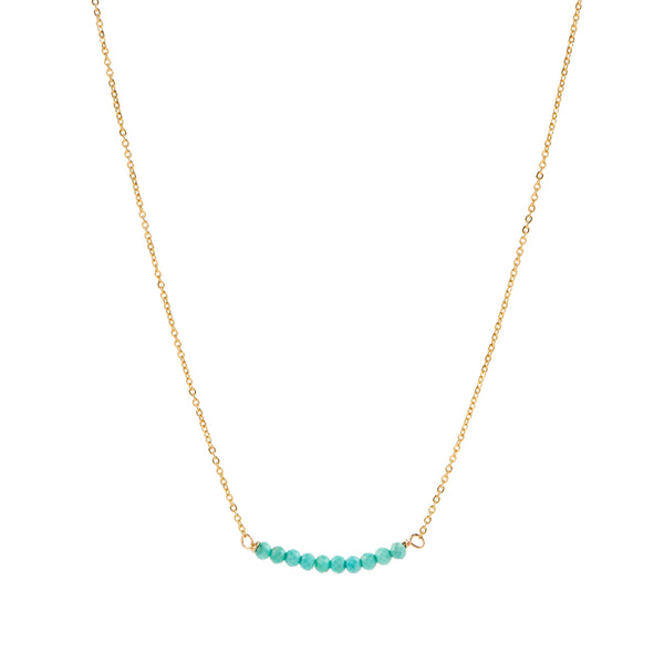 Bar Necklace - Sleeping Beauty Turquoise