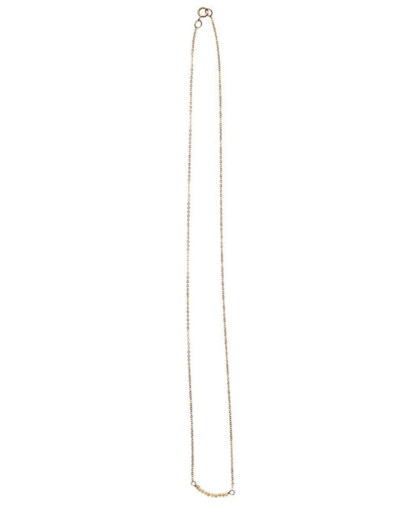 Bar Necklace - Freshwater Pearl