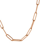 Paperclip Necklace - Rose Gold Filled