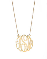 Script Monogram Necklace