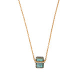 Petite City Necklace - Labradorite