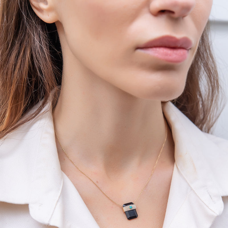 City Necklace - Onyx