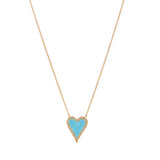 Reversible Heart Necklace