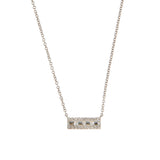 Baguette Bar Necklace - Small