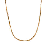 Beaded Necklace - Gold-Filled